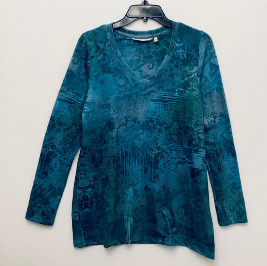 Top Long Sleeve By Soft Surroundings In Green, Size: Xs