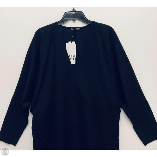 Dress Casual Maxi By Zara In Black, Size: L