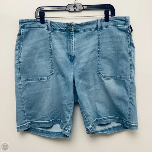 Shorts By J. Jill In Blue, Size: 20