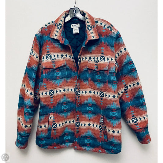 Jacket Puffer & Quilted By Ariat In Multi-colored, Size: Xxl