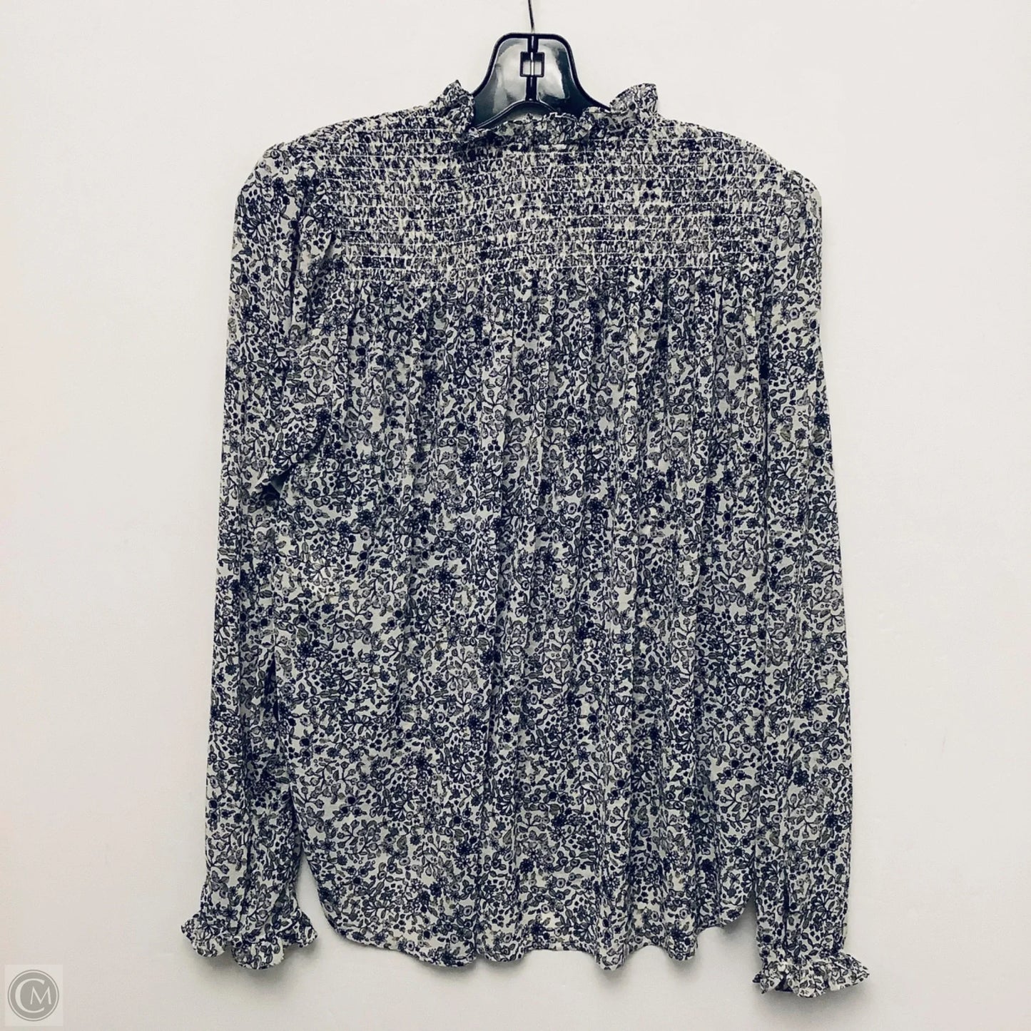 Top Long Sleeve By Free People In Floral Print, Size: Xs