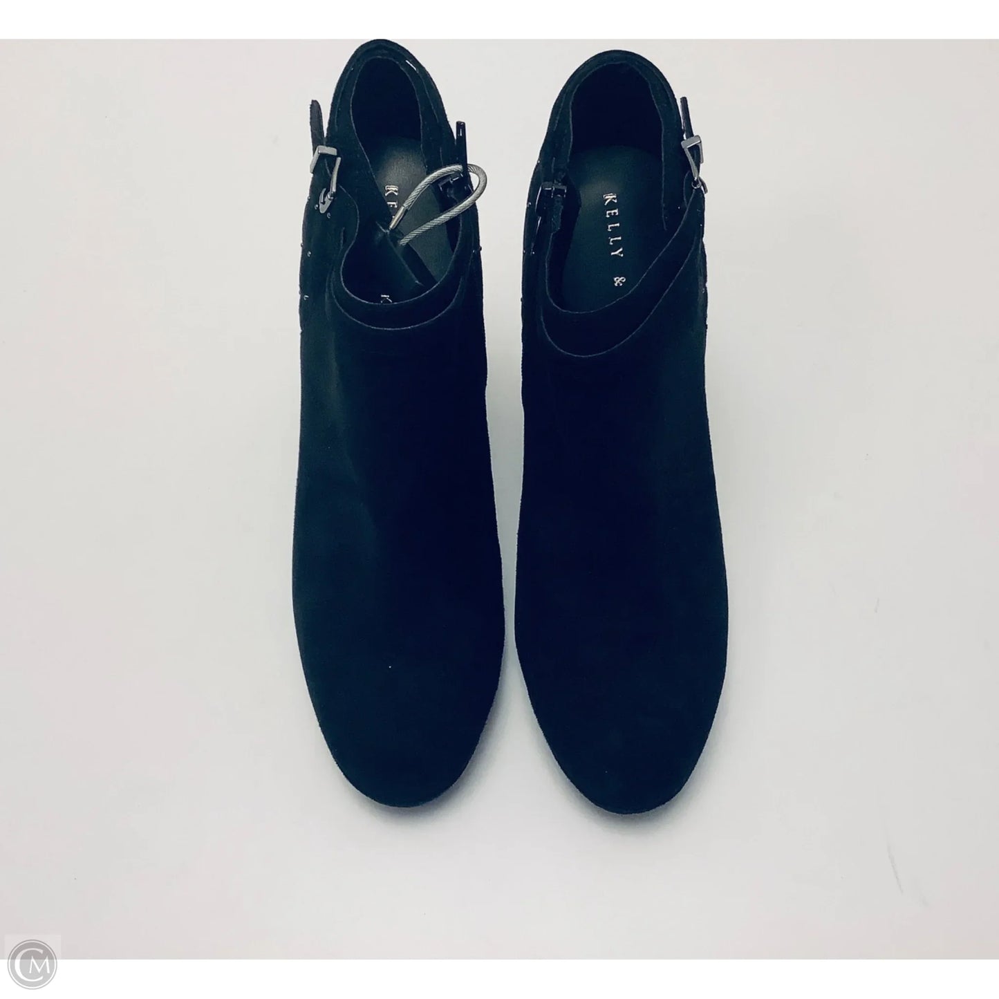 Boots Ankle Heels By Kelly And Katie In Black, Size: 9.5