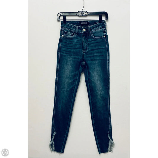 Jeans Straight By Judy Blue In Blue, Size: 0