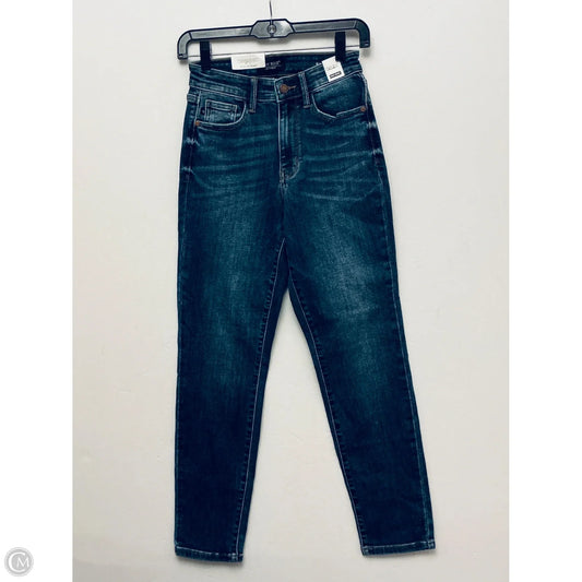 Jeans Straight By Judy Blue In Blue, Size: 0