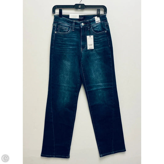 Jeans Wide Leg By Judy Blue In Blue, Size: 0