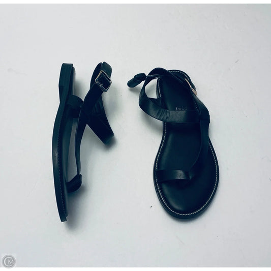 Sandals Flats By Joie In Black, Size: 7.5