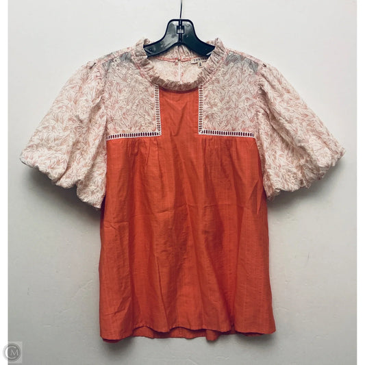 Top Short Sleeve By Jodifl In Floral Print, Size: M