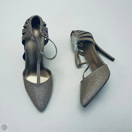 Shoes Heels Stiletto By Dream Pairs In Gold, Size: 7