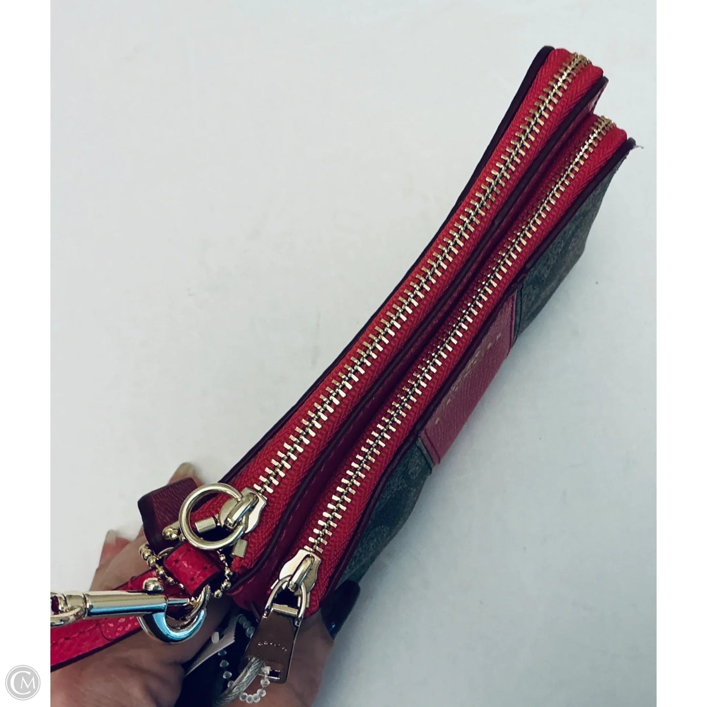 Wristlet Designer By Coach, Size: Small