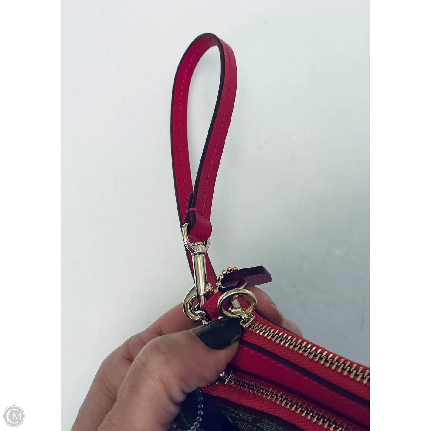 Wristlet Designer By Coach, Size: Small