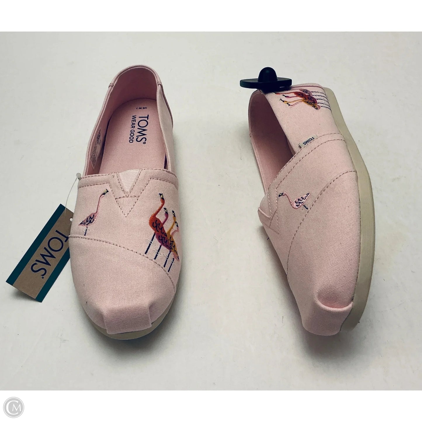 Shoes Flats By Toms In Pink, Size: 7