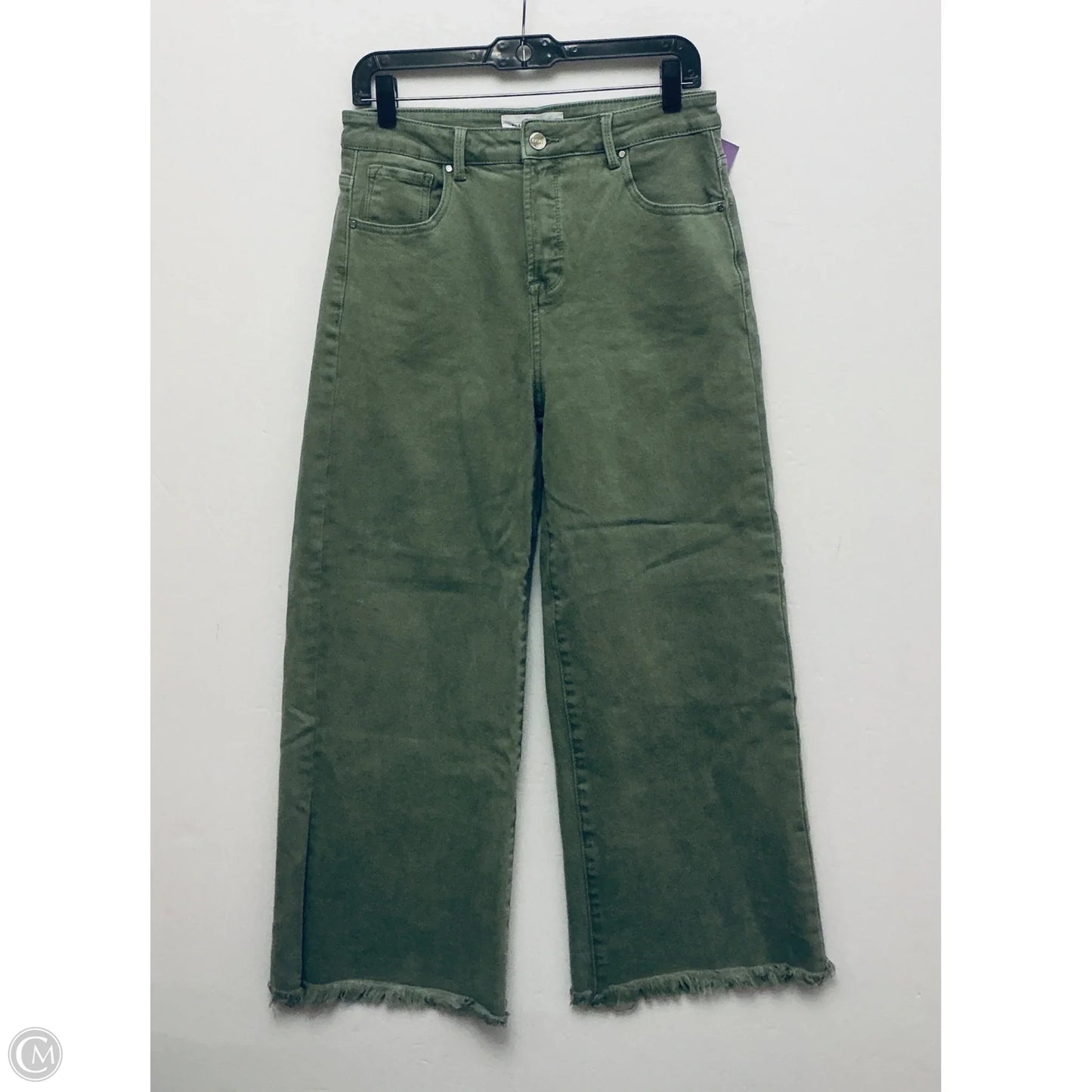 Jeans Flared By Risen In Green, Size: 8