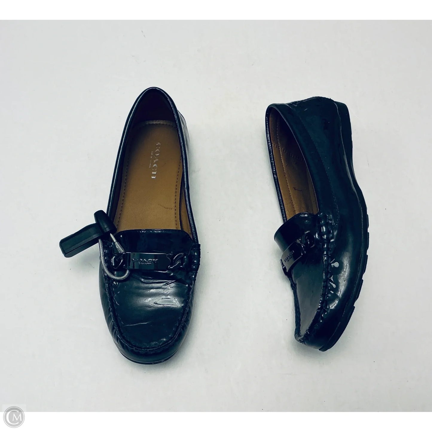 Shoes Designer By Coach In Black, Size: 5