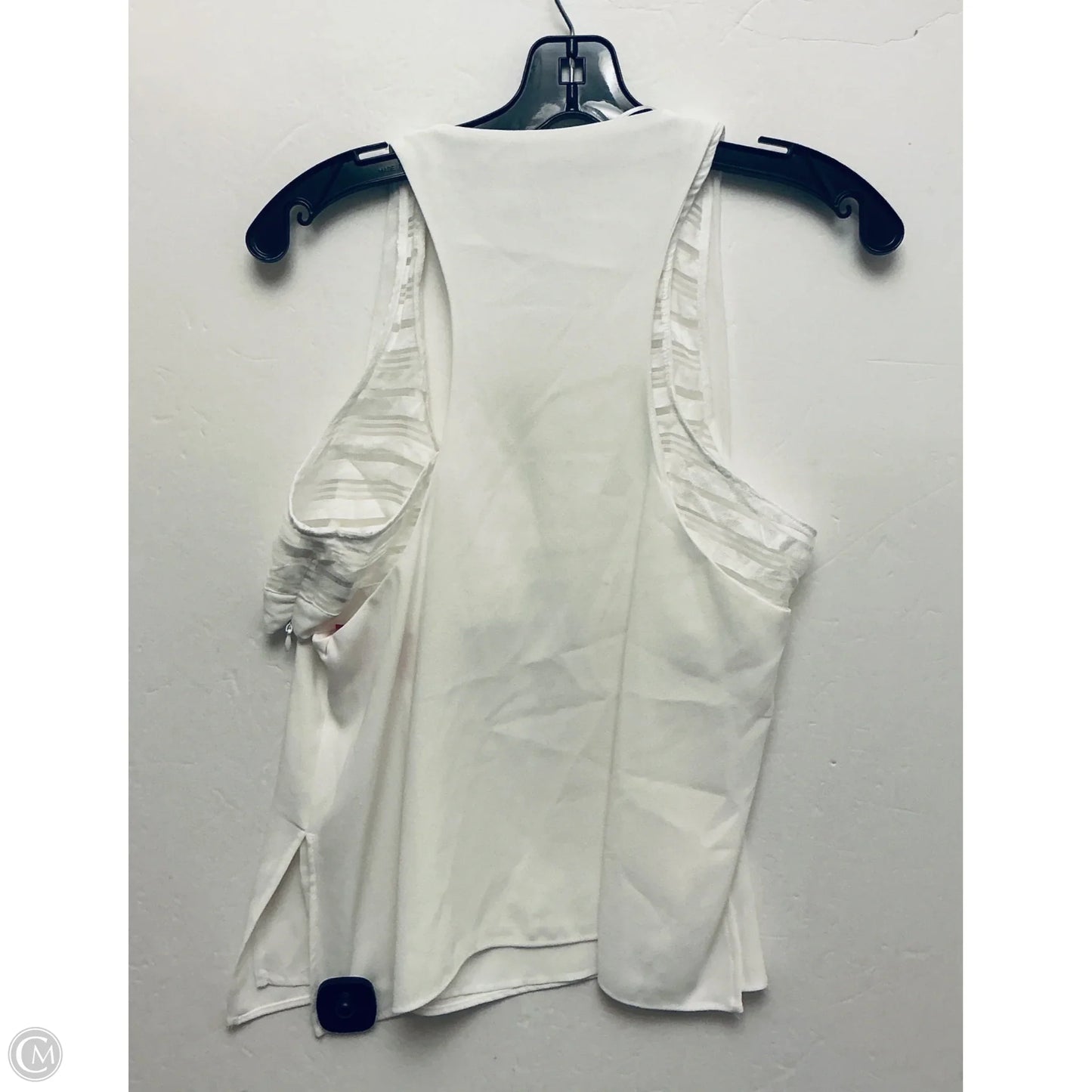 Top Sleeveless By Zara In White, Size: M