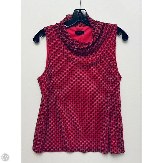 Top Sleeveless By Halogen In Multi-colored, Size: M