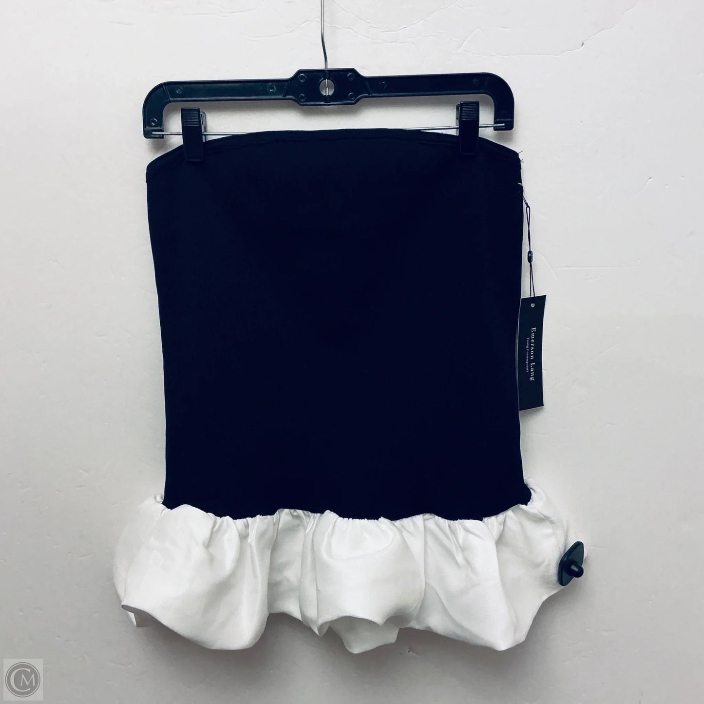 Top Sleeveless By Cmf In Black & White, Size: Xl