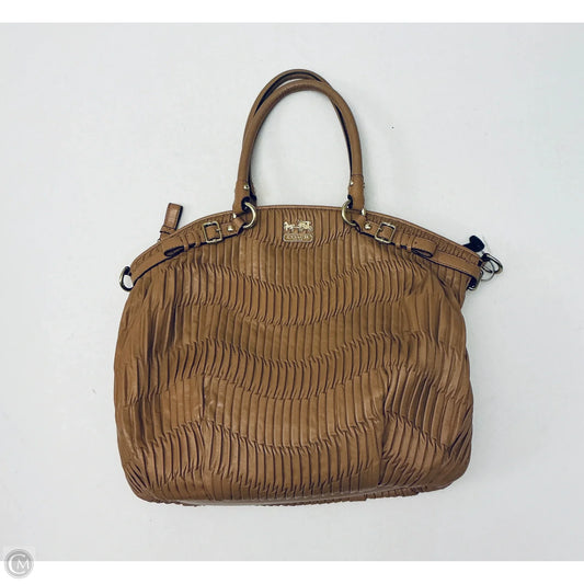 Handbag Designer By Coach, Size: Medium