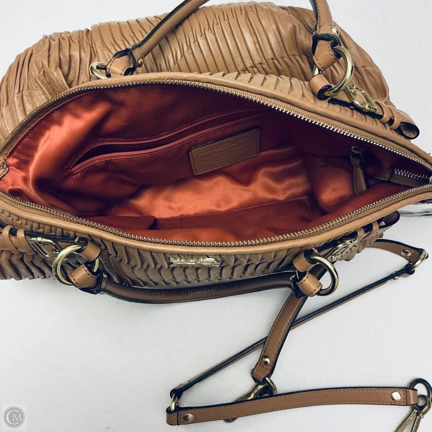 Handbag Designer By Coach, Size: Medium