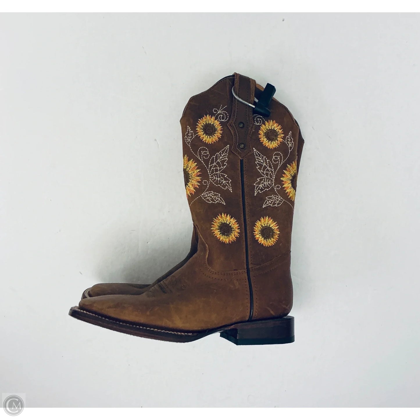 Boots Western By Cme In Floral  Print, Size: 6
