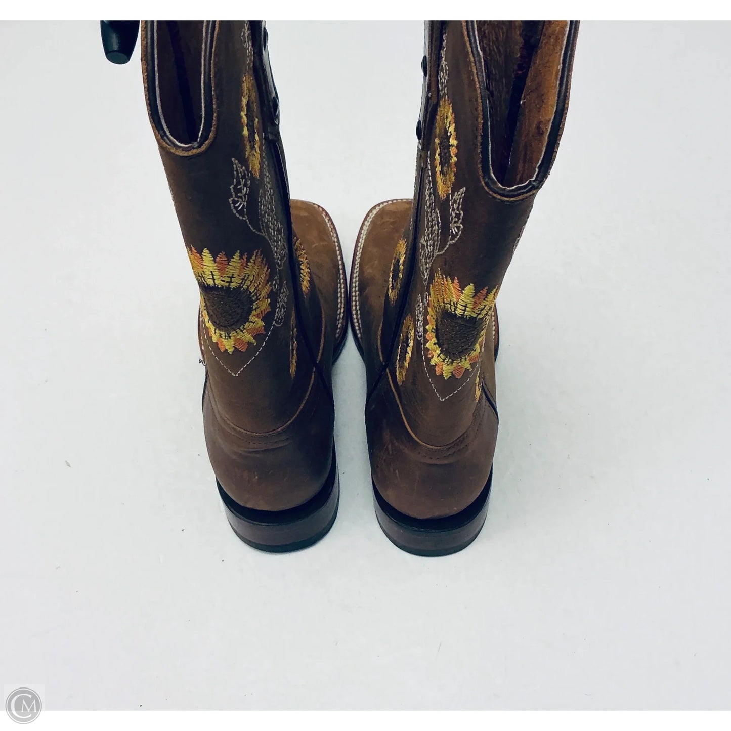 Boots Western By Cme In Floral  Print, Size: 6
