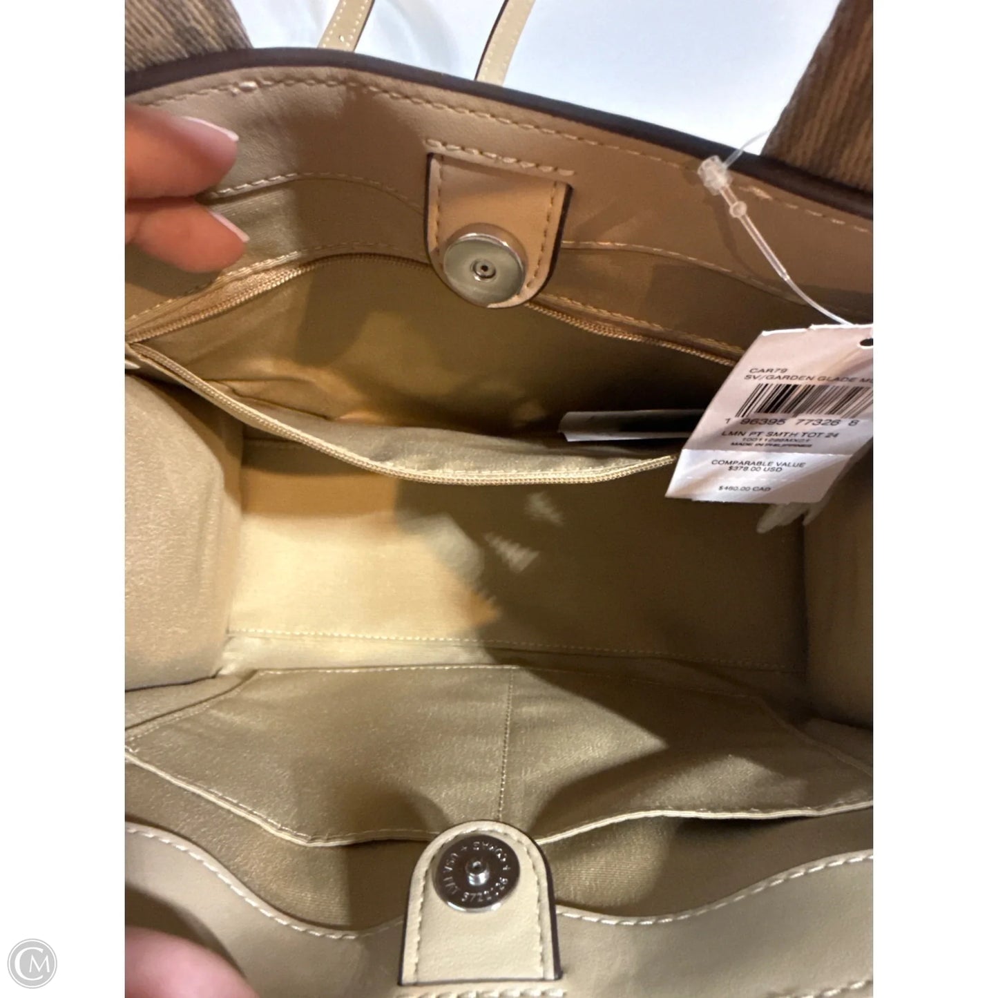 Handbag Designer By Coach, Size: Small