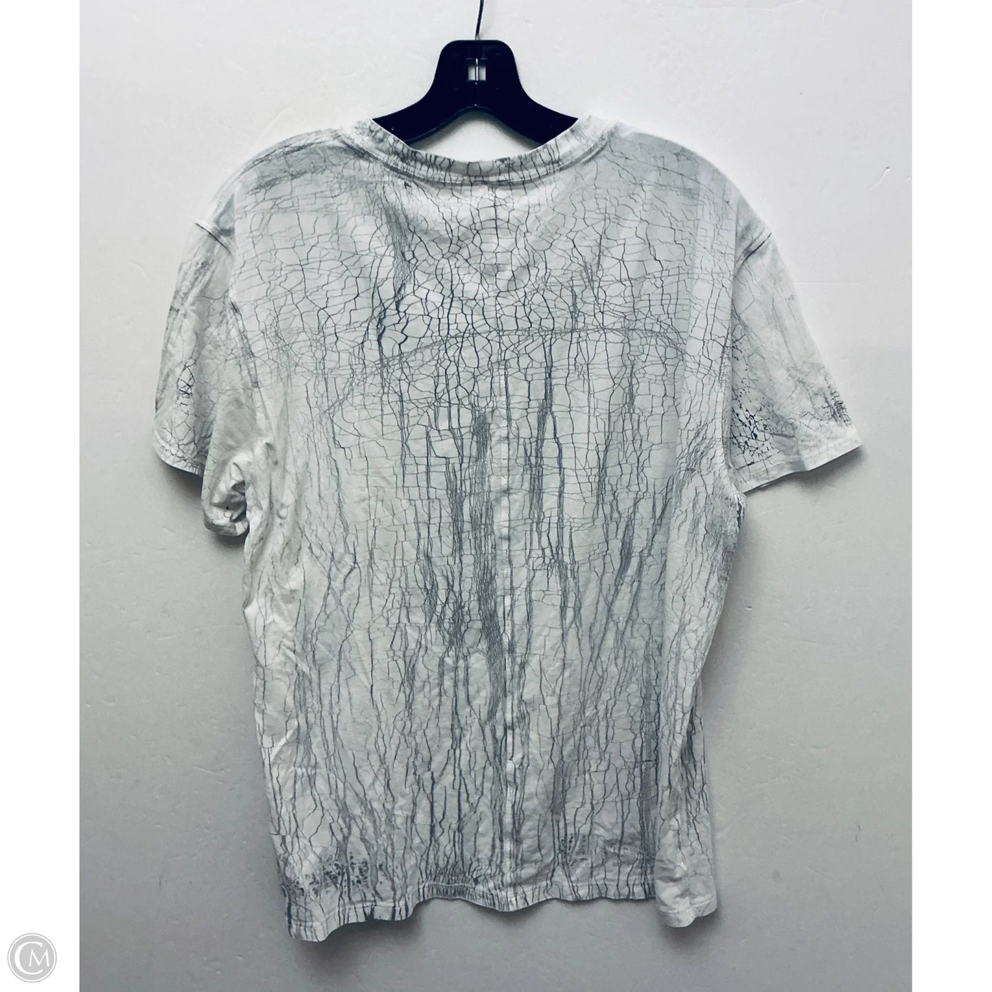 Athletic Top Short Sleeve By Lululemon In Tan, Size: 10