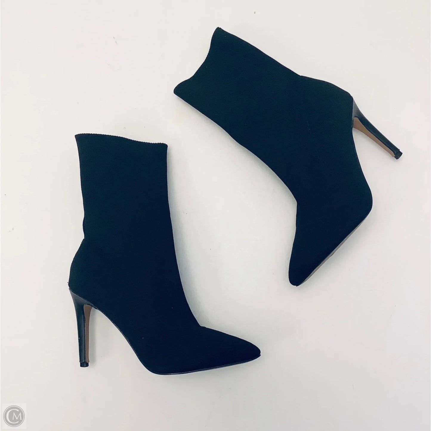 Boots Ankle Heels By Express In Black, Size: 7