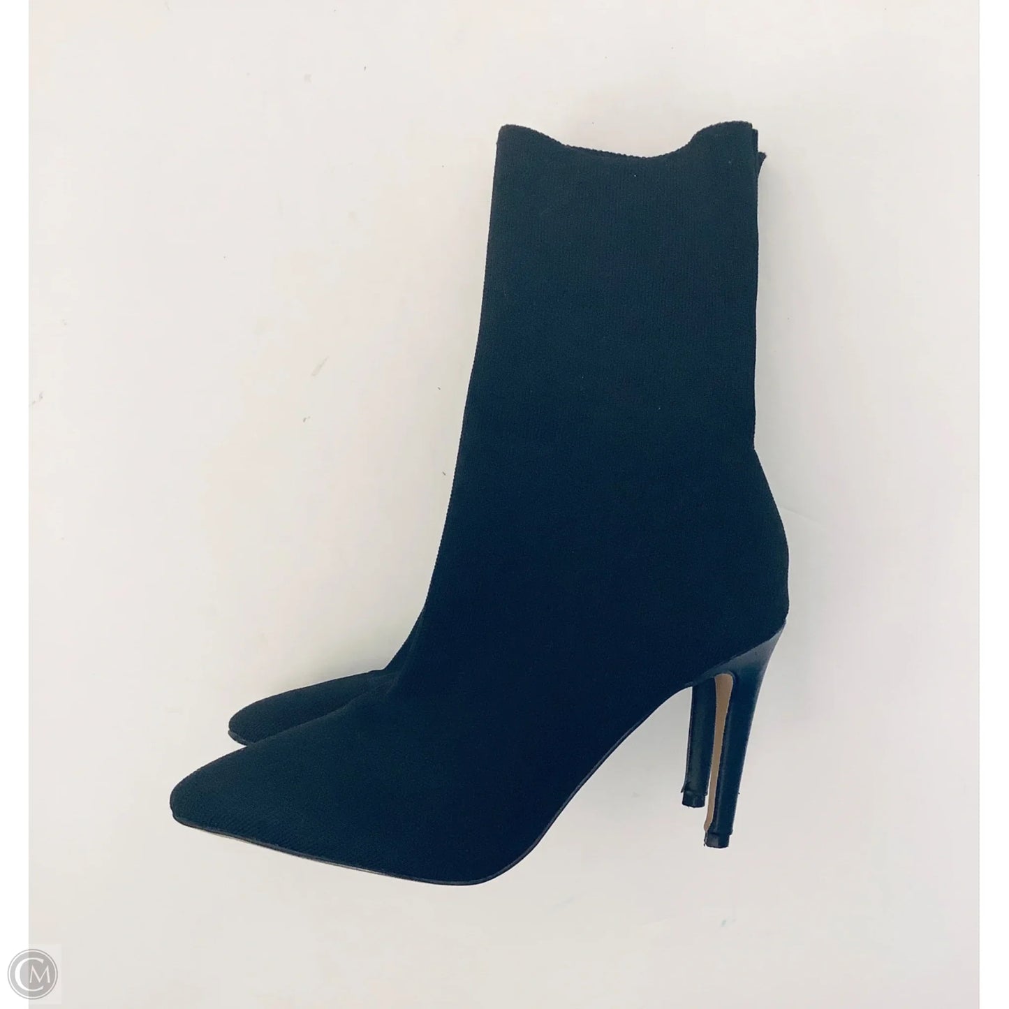 Boots Ankle Heels By Express In Black, Size: 7