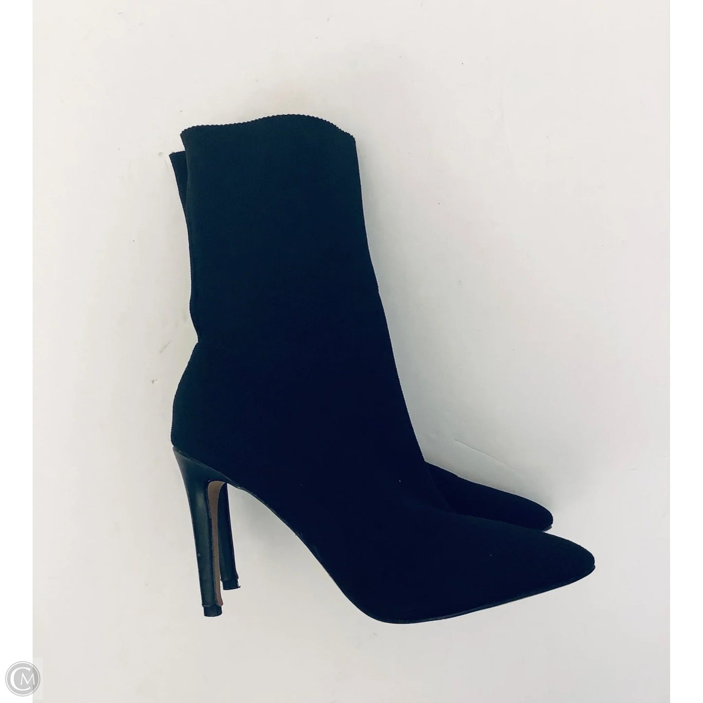 Boots Ankle Heels By Express In Black, Size: 7