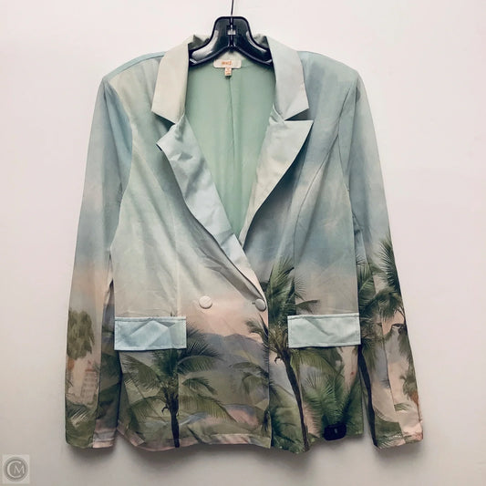 Blazer By Peach In Green, Size: Xl
