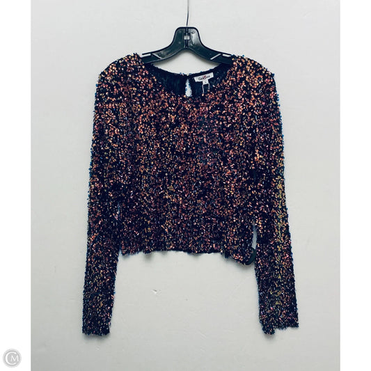 Top Long Sleeve By Geegee In Multi-colored, Size: L
