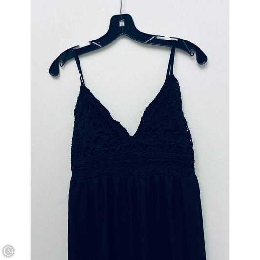Dress Casual Maxi By Say What In Black, Size: L