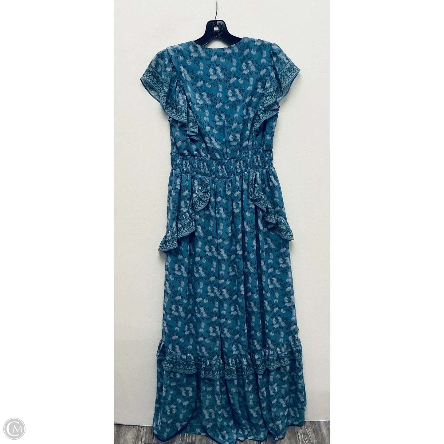 Dress Casual Maxi By Max Studio In Blue, Size: Xs