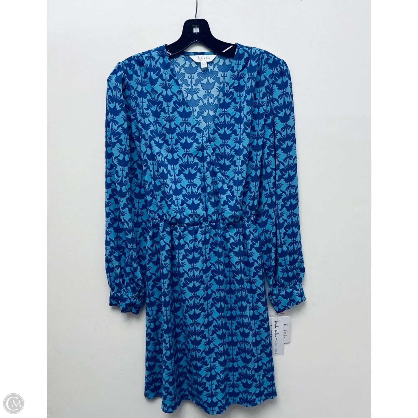 Dress Casual Short By Nicole Miller In Blue & Purple, Size: 8