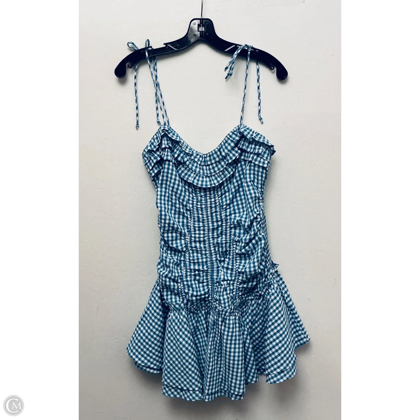 Dress Casual Short By Clothes Mentor In Blue, Size: L