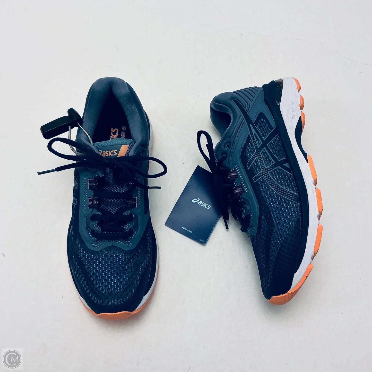 Shoes Athletic By Asics In Navy, Size: 8