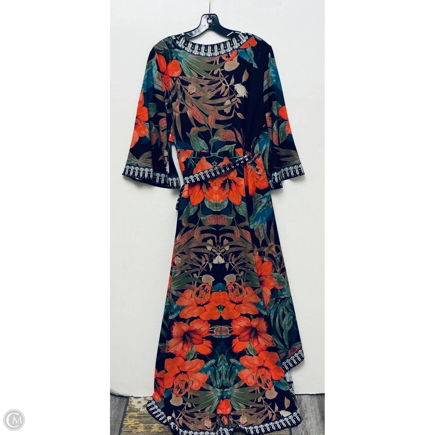 Dress Casual Maxi By Jealous Tomato In Floral Print, Size: L