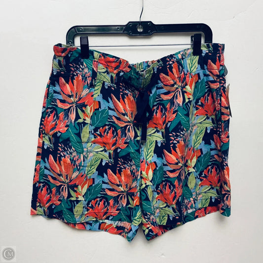 Shorts By St Johns Bay In Floral Print, Size: L