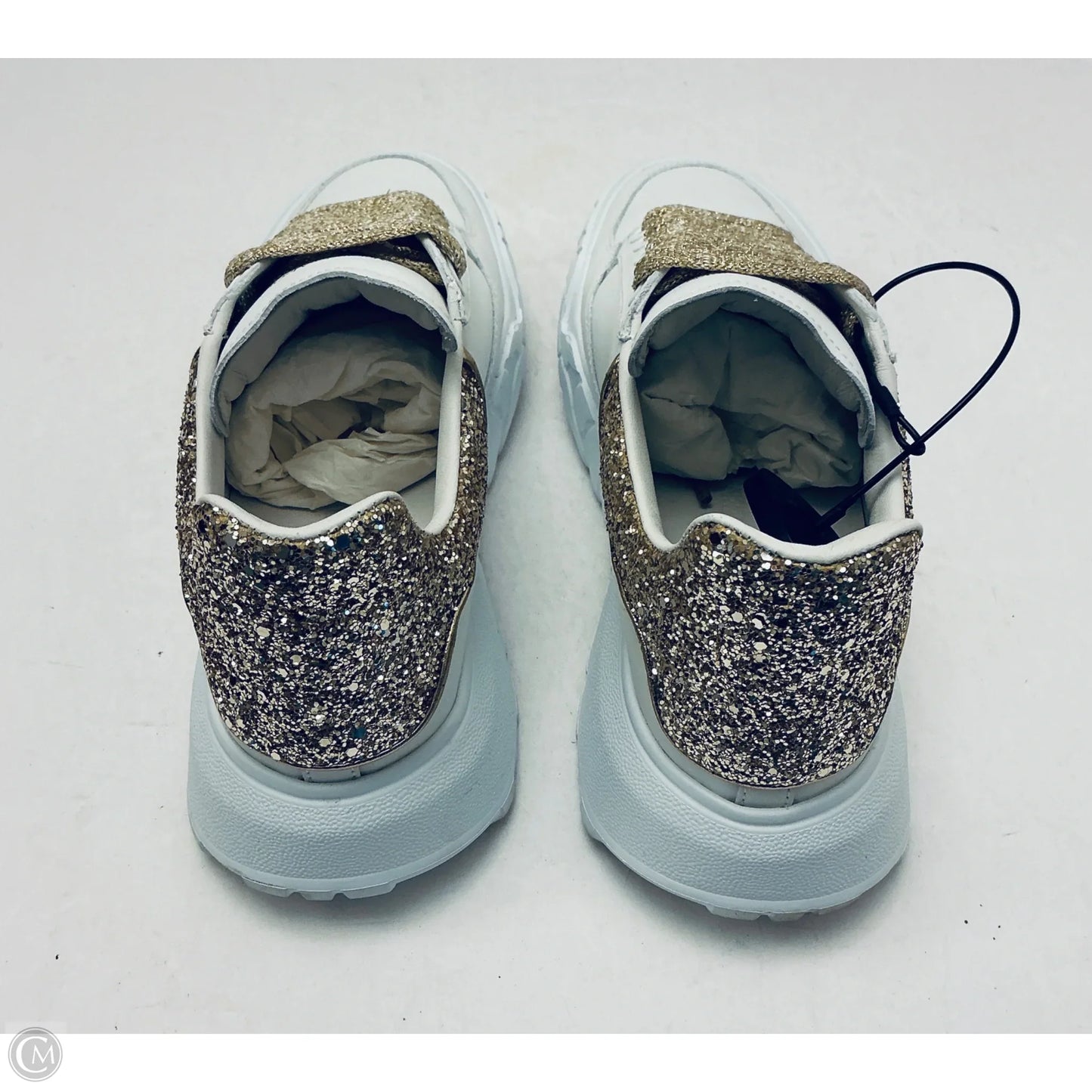 Shoes Luxury Designer By Alexander Mcqueen In White, Size: 7.5