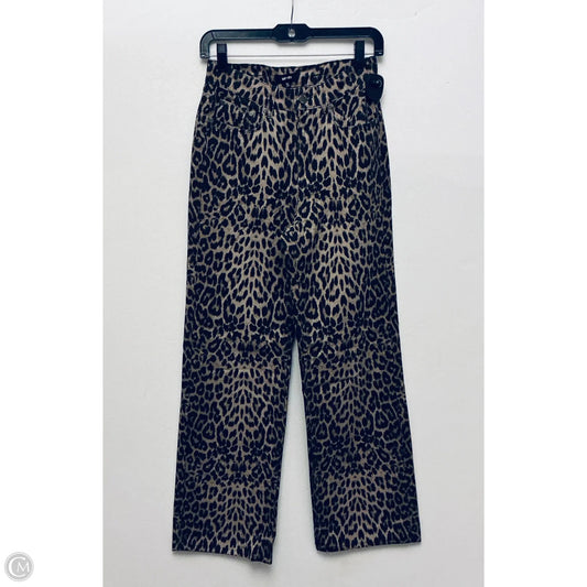 Jeans Straight By Clothes Mentor In Animal Print, Size: 2