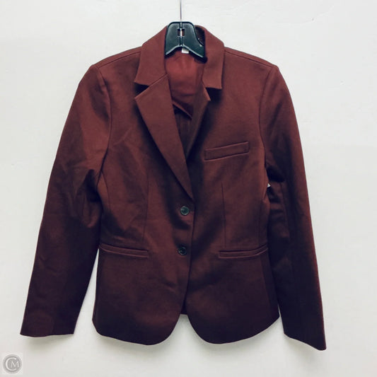 Blazer By Banana Republic In Maroon, Size: S