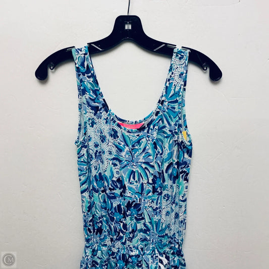 Romper Designer By Lilly Pulitzer In Blue, Size: Xxs