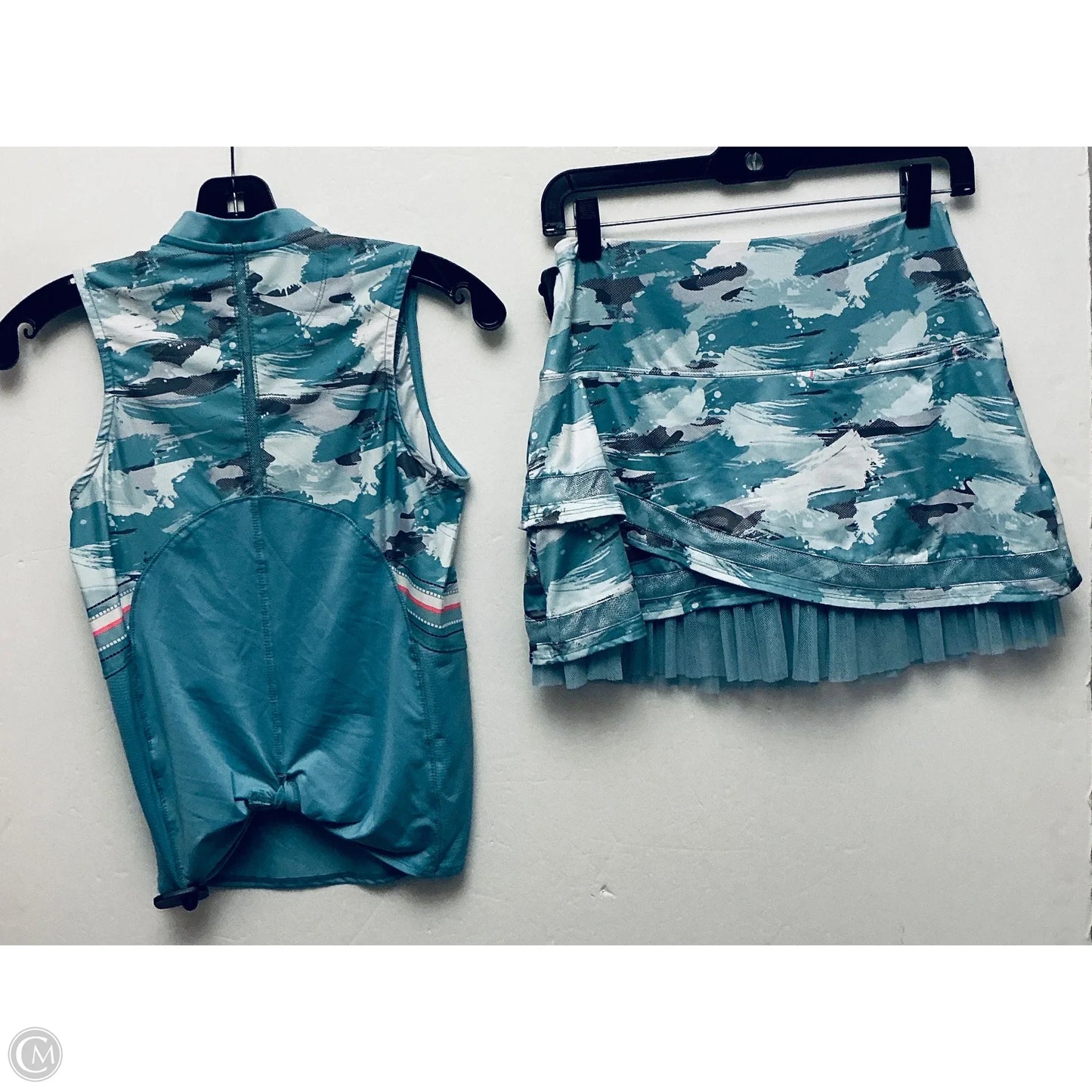Skirt Set 2pc By Lucky In Love In Blue, Size: Xs