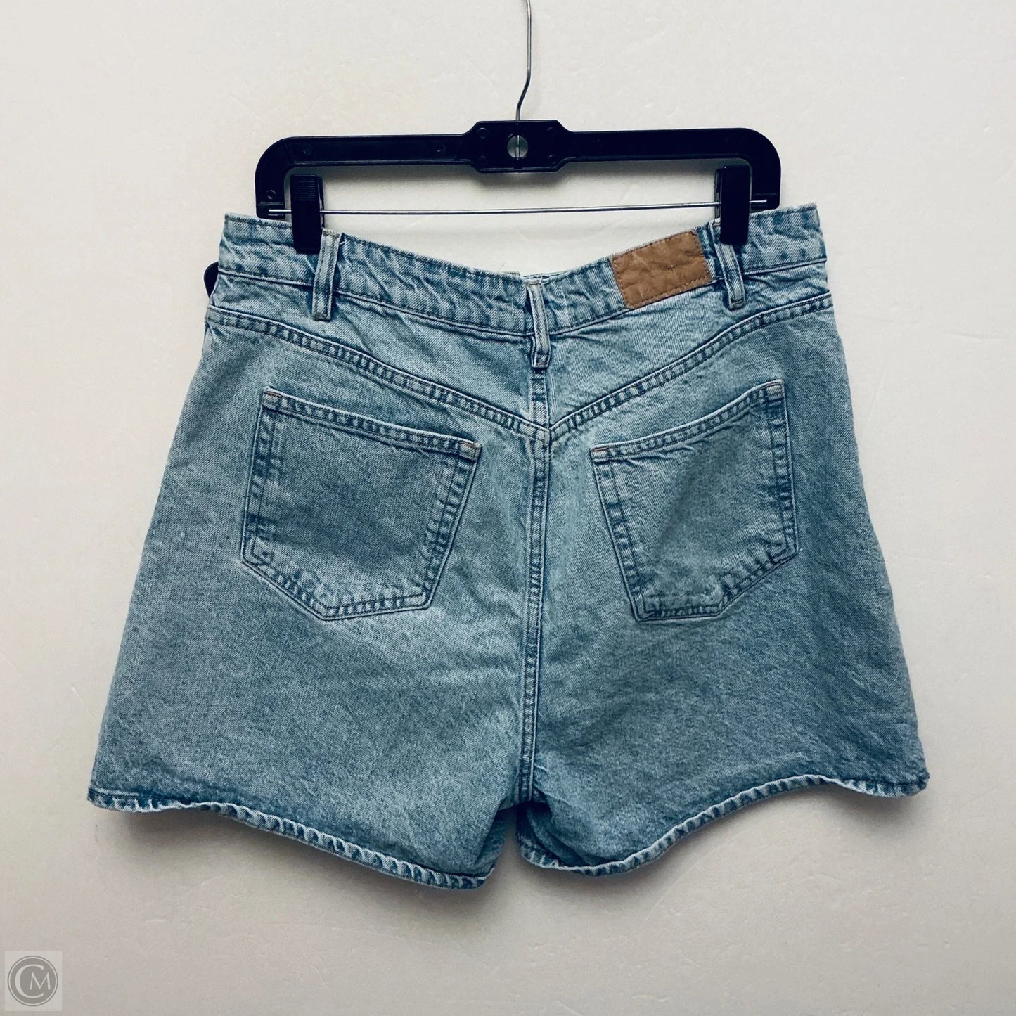 Shorts By Zara In Blue Denim, Size: 14