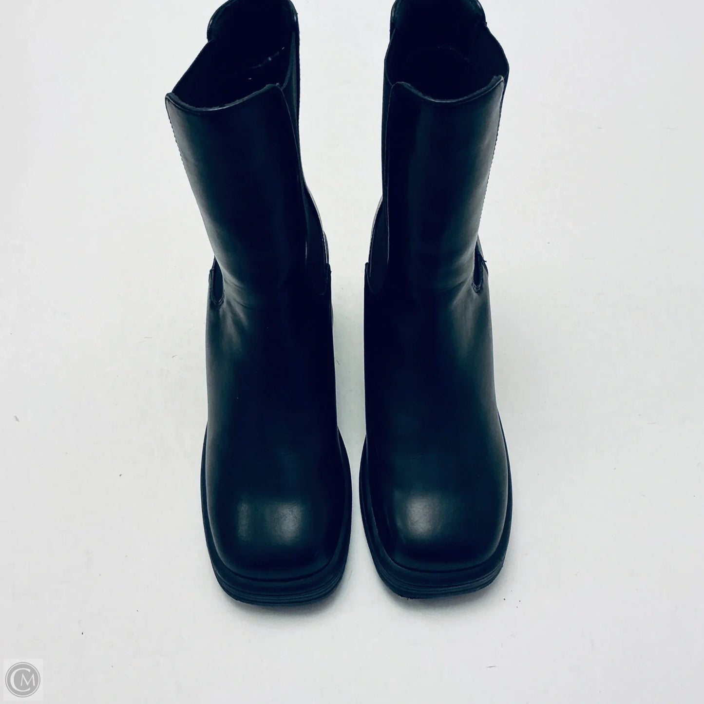 Boots Ankle Heels By Shoedazzle In Black, Size: 7