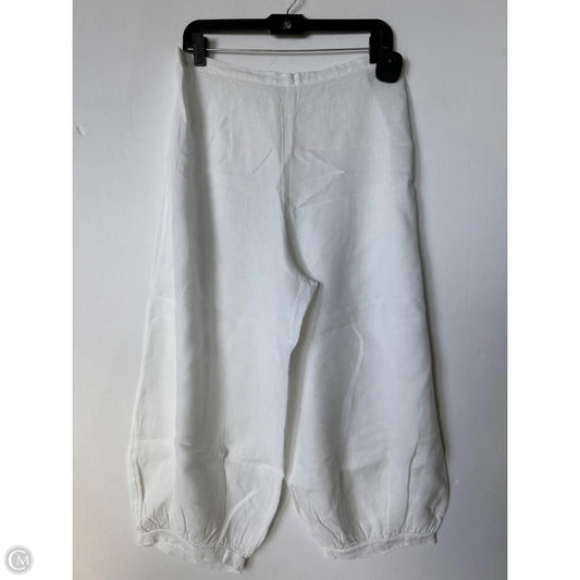Pants Linen By Bryn Walker In White, Size: 10