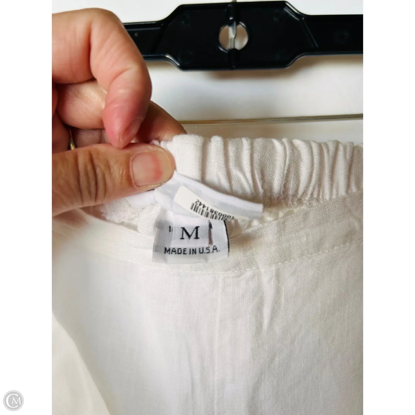 Pants Linen By Bryn Walker In White, Size: 10