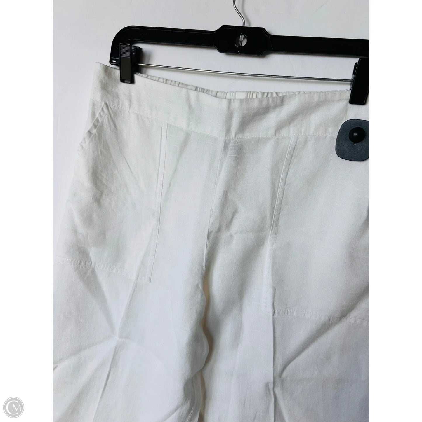 Pants Linen By Flax In White, Size: 6