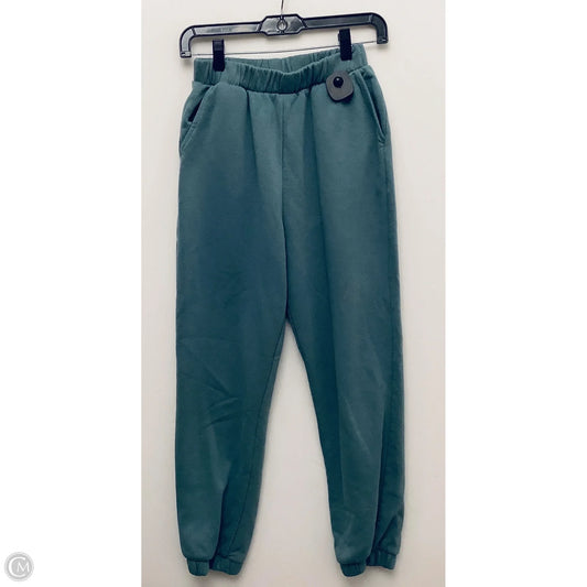 Lounge Set Pants By Zara In Teal, Size: M