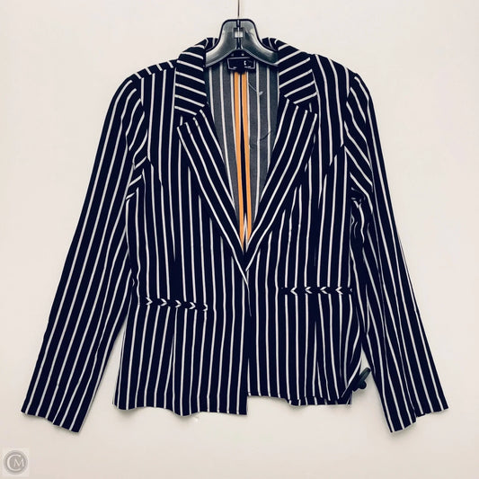 Blazer By Cme In Striped Pattern, Size: S